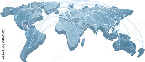 An abstract world earth map global background
