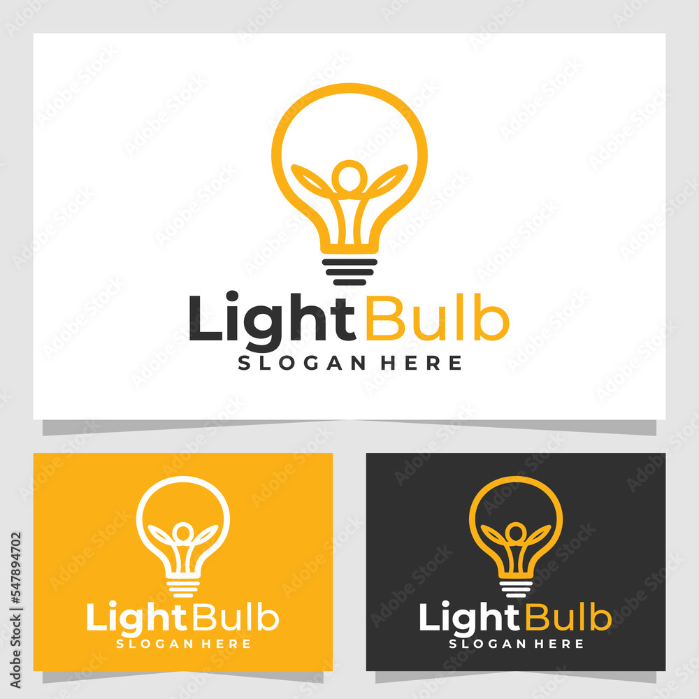 light bulb logo vector design template light bulb logo vector design template