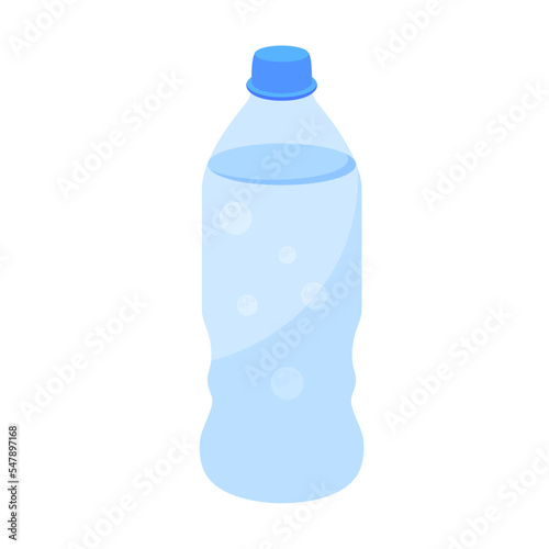 A 2d icon of water bottle 