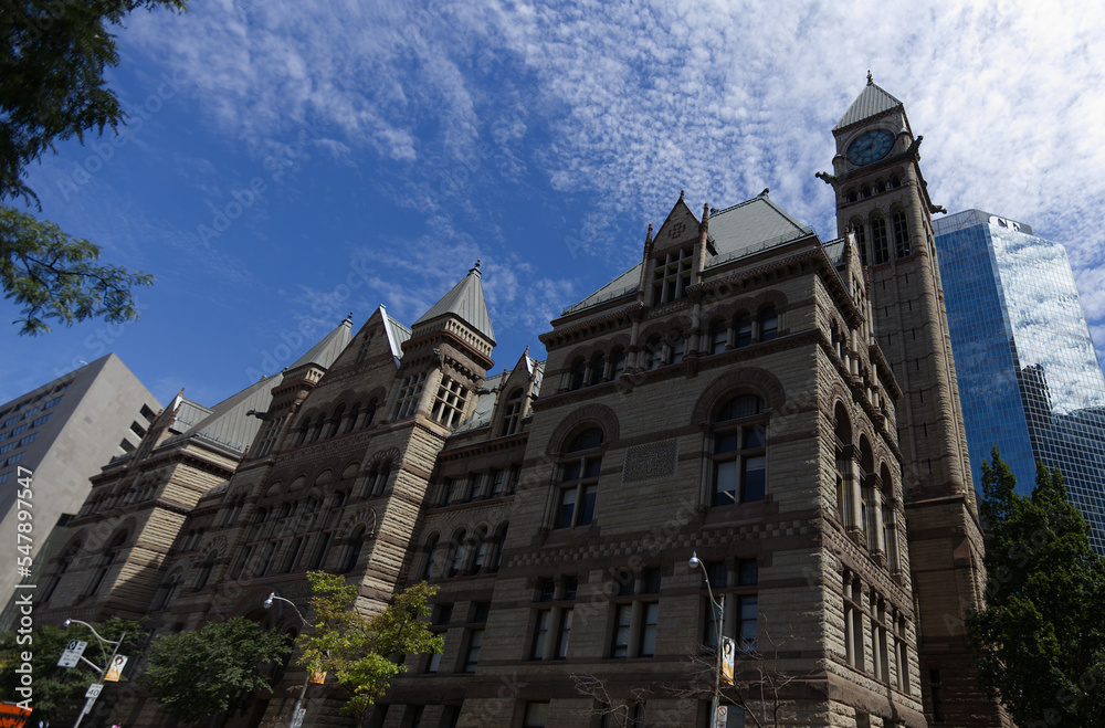 The old City Hall in Toronto