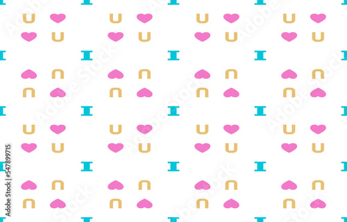 Seamless geometric pattern collection designs day of love. Geo vector seamless fabric or home wallpaper. Can use is wrapping paper, fabrics, digital paper, wallpaper, decorations, illustration.