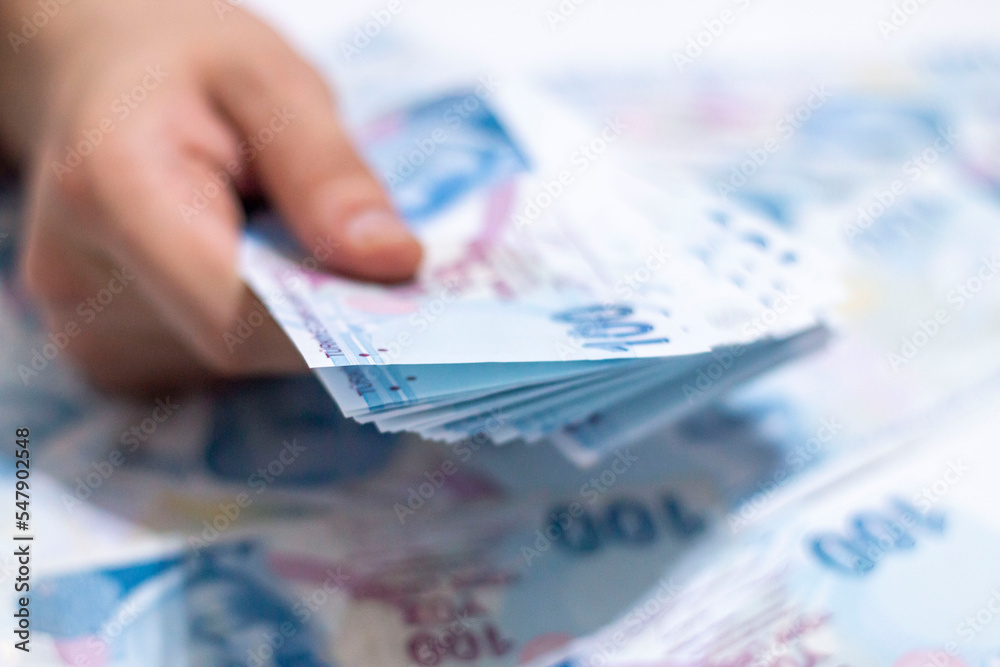 Turkish Lira, Turk Parasi, Turkish Money (Turkish Turk Parasini Sayan Adam Eli) Turkish Lira, Turk Parasi, Turkish Money (Turkish Turk Parasini Sayan Adam Eli)