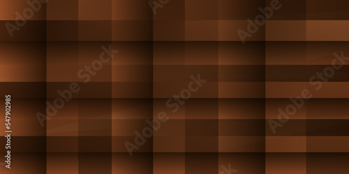 Abstract luxury brown wave on gold with lighting effect background