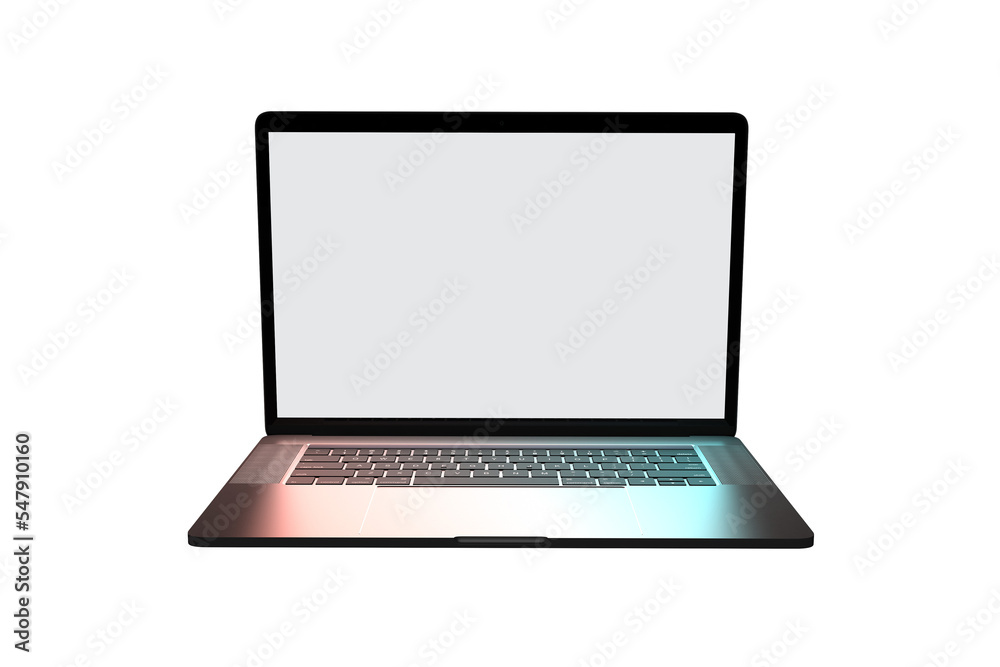 Laptop in Dark Laptop in Dark