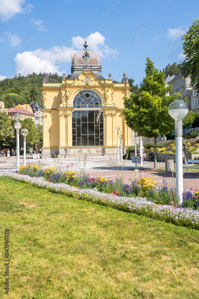 Main colonnade in Mariánské Lázně, Czech Republic