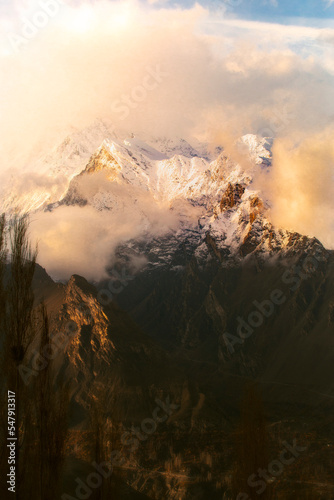 Autumn at the most beautiful valley in Hunza Valley - Pakistan