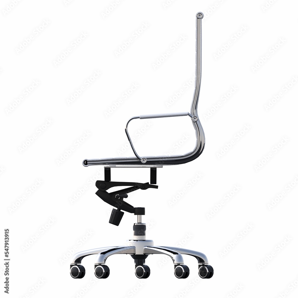 office chair isolated on white background, interior furniture, 3D illustration, cg render office chair isolated on white background, interior furniture, 3D illustration, cg render