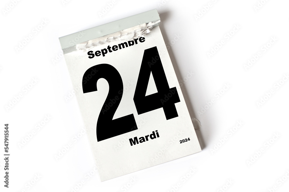  24 Septembre 2024