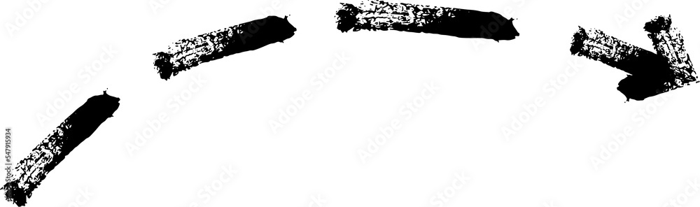 arrow design illustration isolated on transparent background arrow design illustration isolated on transparent background