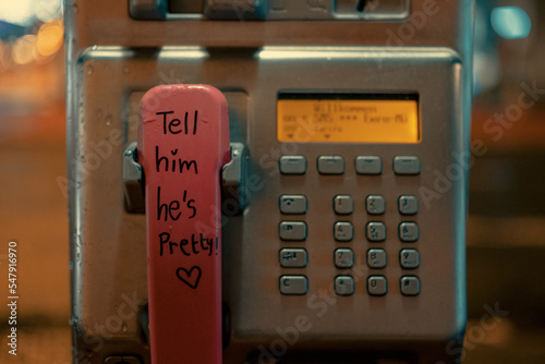 Tell him he's pretty