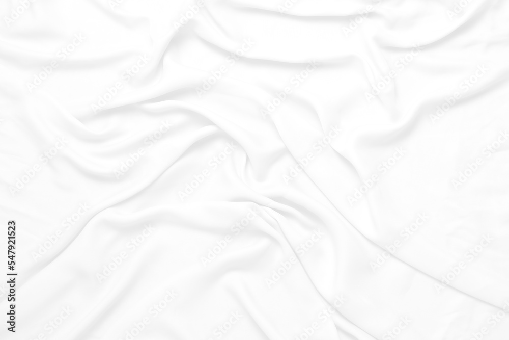 Obraz premium white cloth background soft wrinkled fabric patrem and surface. Vertical photos