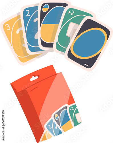 Cards board games flat icon Leisure activity