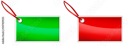 Coloured price tag, exempted.