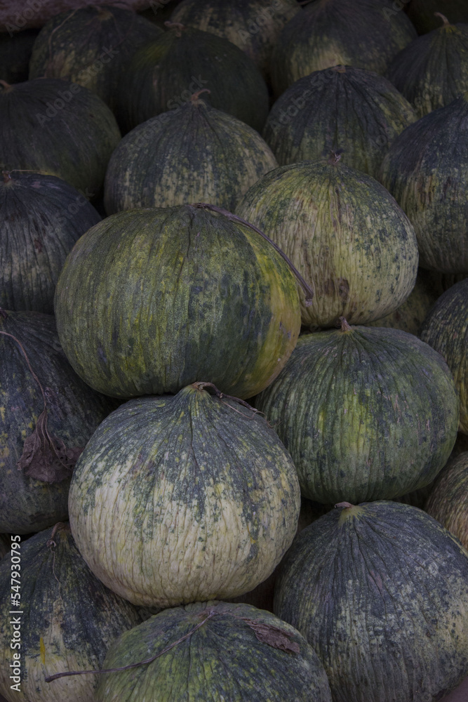 pumpkins on the market