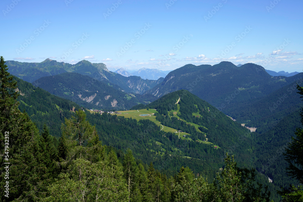 Mountain landscape near Sauris, Friuli-Venezia Giulia