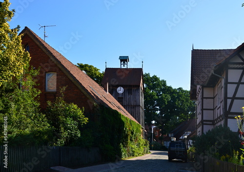 Historical Buildings in the Village Wienhausen, Lower Saxony photo