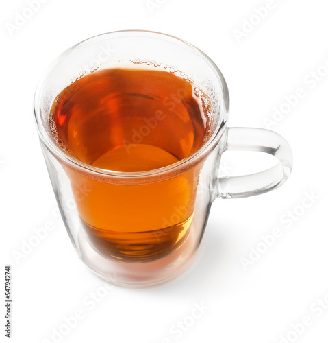 glass of tea isolated