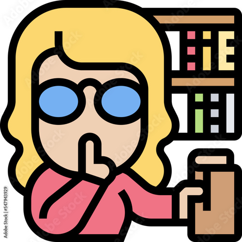 librarian icon