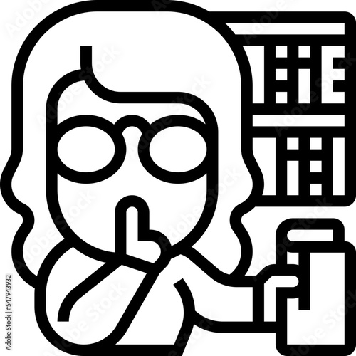 librarian icon