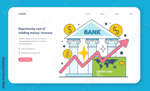 Opportunity cost of holding money' increase. Inflation expectations