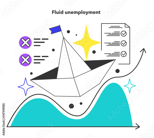 Fluid unemployment. Social problem of occupancy, job offer and workplace