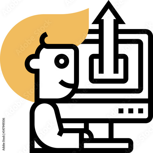 output icon