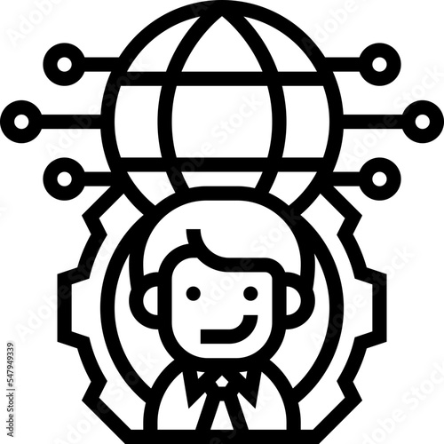 outsourcing icon