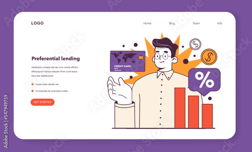Preferential lending. Government actions for financial stabilization