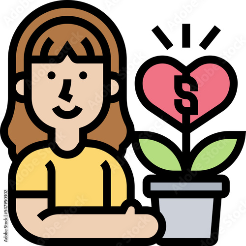 philanthropy icon