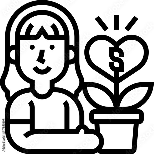 philanthropy icon