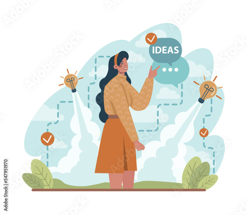 Come up with an idea concept. Creative innovation or business