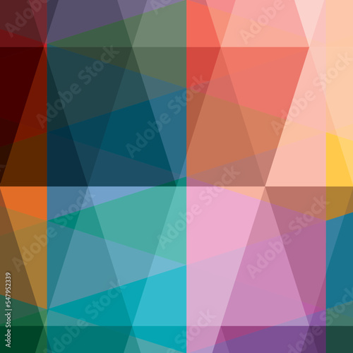 Abstract geometric and shapes background vector illustration.