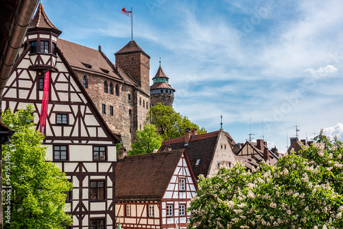 Slika na platnu View of the historical center of Nuremberg