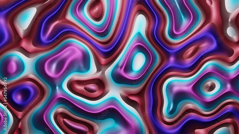 abstract 3d render pattern in multicolor wavy gradient effect background abstract 3d render pattern in multicolor wavy gradient effect background