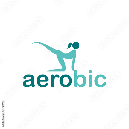 logo vector aerobic style
