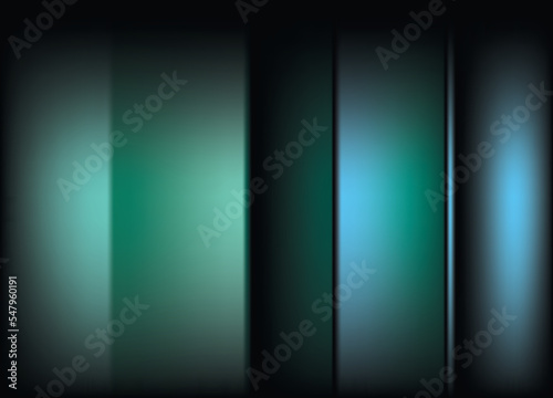 abstract with soft green vertical lines. black background with gradient vertical lines