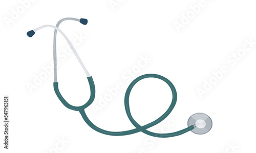 Stethoscope vector illustration isolated on white background