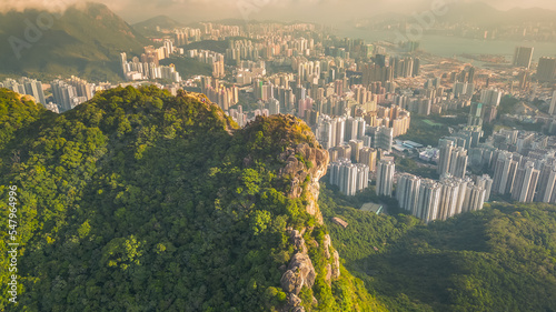 16 Nov 2022 The Landscape of Lion rock mountain, Hong Kong