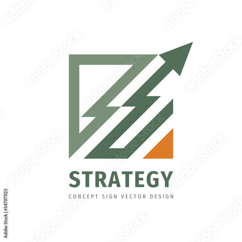 Free Download Fintech logo template design. Abstract business finance sign. Arrows trend creative logo symbol. Exchange market growth graphic. Infographic icon logo. Vector illistration.  - GFXLoad