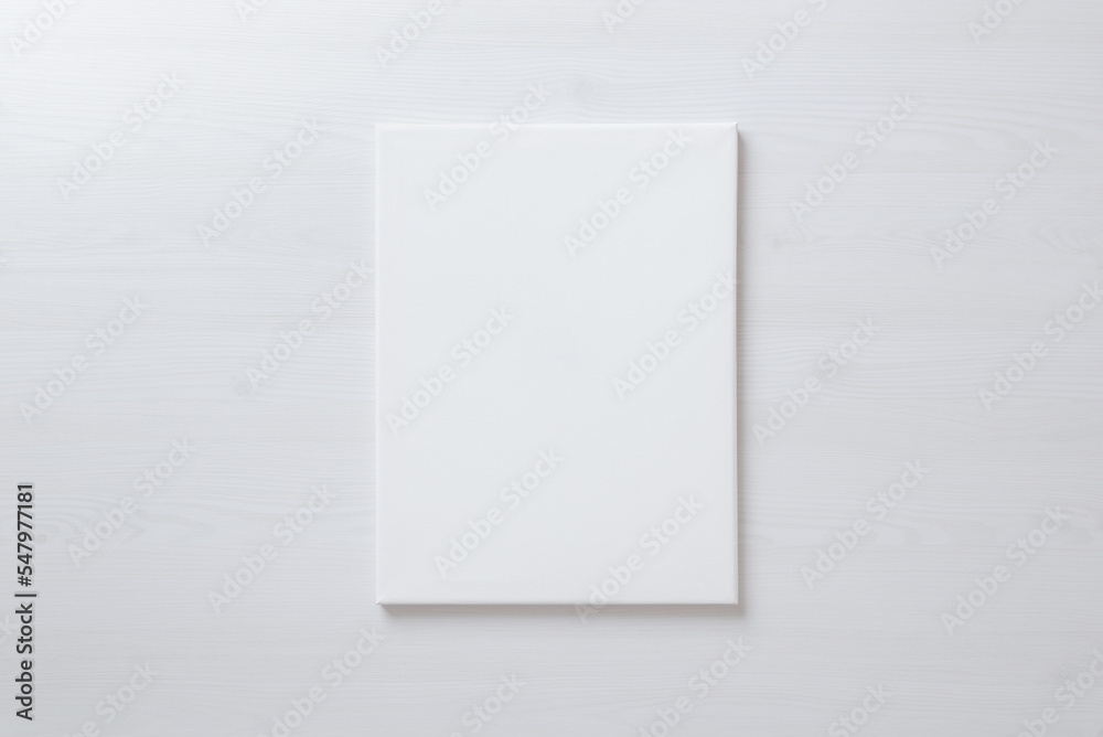 Vertical blank art canvas frame mockup for arts painting and photo ...