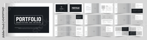 Architecture Portfolio or Portfolio Design or Landscape Portfolio Layout