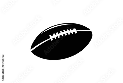 Vintage Ball of American Football Icon Sign Symbol Illustration Vector
