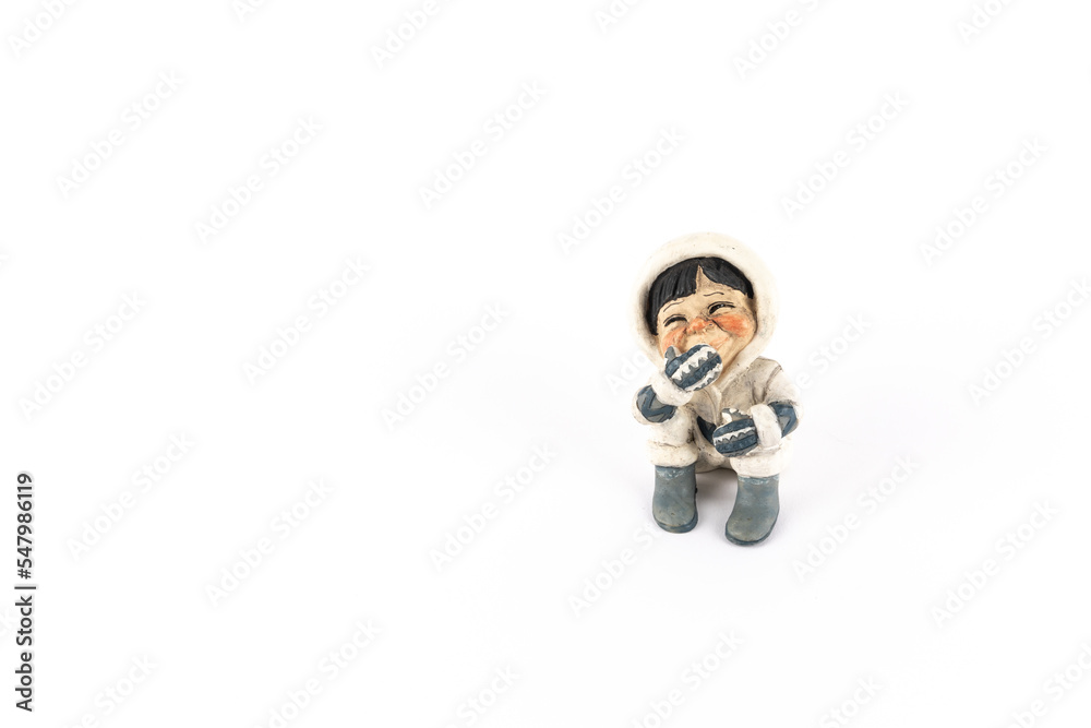 cute skimo figure making funny expressions cute skimo figure making funny expressions