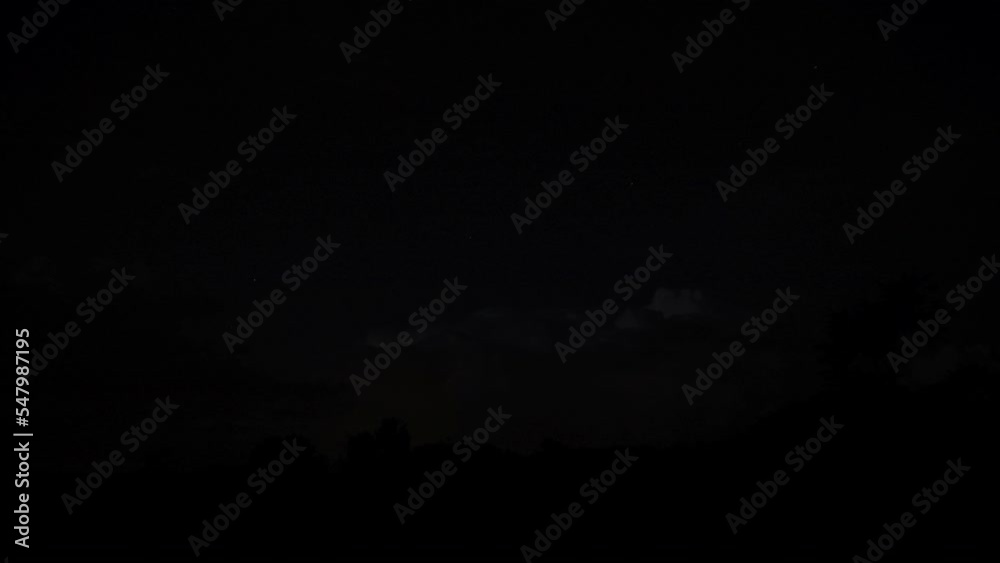 Night time lapse during a thunderstorm with lightning on a Thailand beach in Ko Chang island Night time lapse during a thunderstorm with lightning on a Thailand beach in Ko Chang island