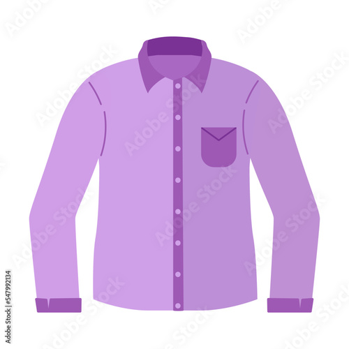 Colorful clothes for men. Cartoon vector illustration. Male garments as jackets, shirts. Fashion, outfit, accessory concept