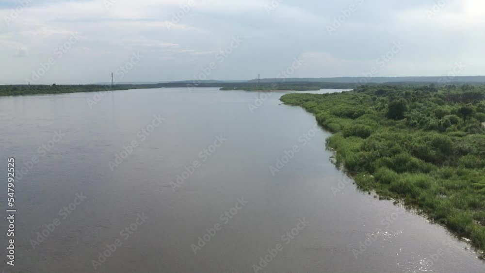 Crossing Bridge on the train, Train Crossing river. full hd Crossing Bridge on the train, Train Crossing river. full hd