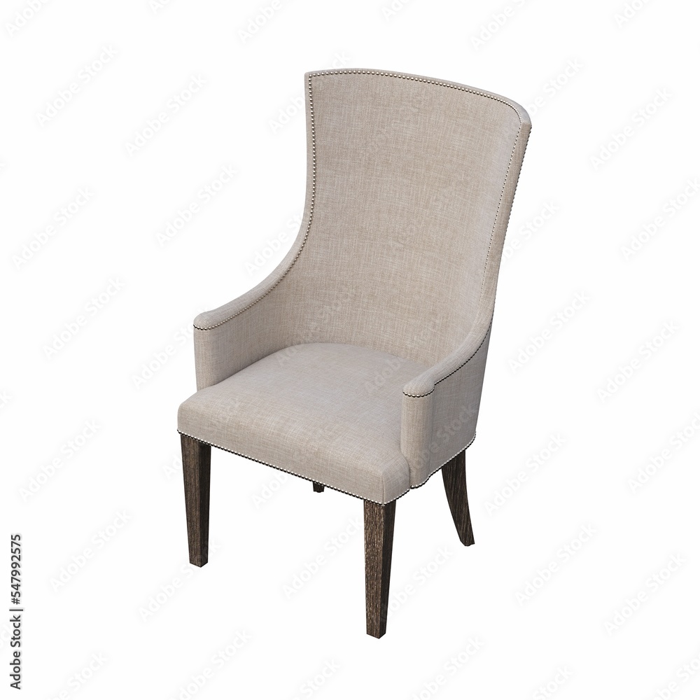 office chair isolated on white background, interior furniture, 3D illustration, cg render office chair isolated on white background, interior furniture, 3D illustration, cg render
