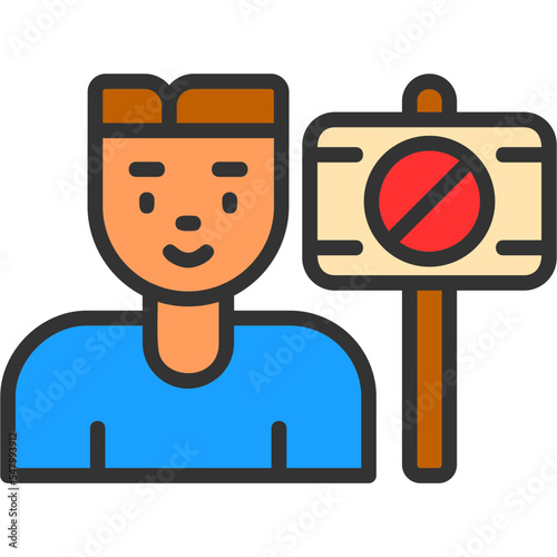 Protester Icon