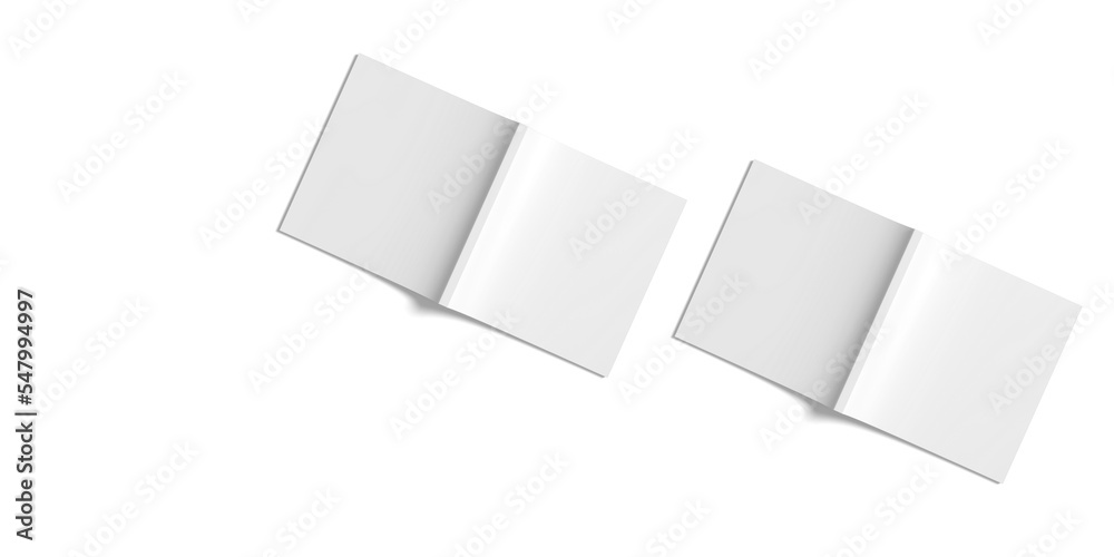 custom made wallpaper toronto digitalBlank square magazine illustration with copyspace. 3D Render.