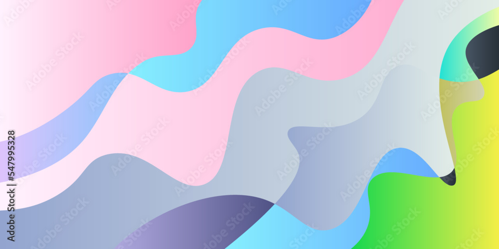 Abstract colorful geometrical wave line background, colorful abstract background with various stripe lines, colorful background for cover, card, decoration and design.